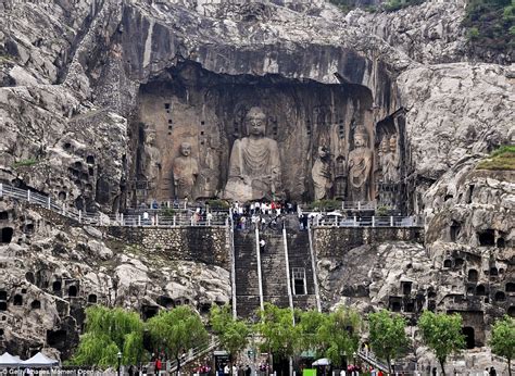 Longmen Grottoes: An Ancient Wonderland Carved into Limestone Cliffs!